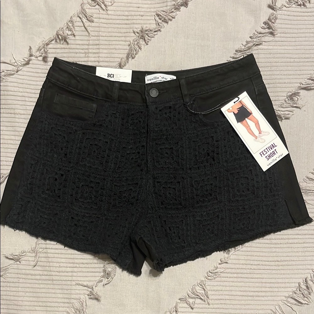 Vanilla Star Black Festival Shorts